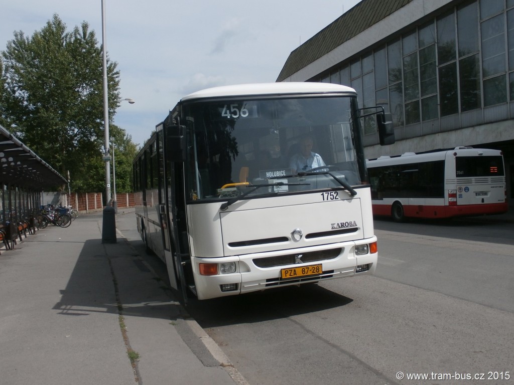 027 - linka 456 Kralupy n. Vlt. Vlastimil Slezák Karosa C 954 1752