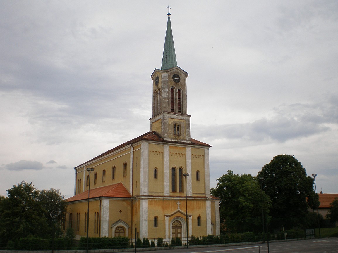 Hudlice - kostel svTomáše