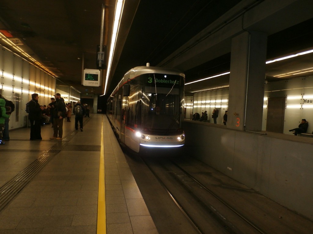 linka 3 na Hauptbahnhof