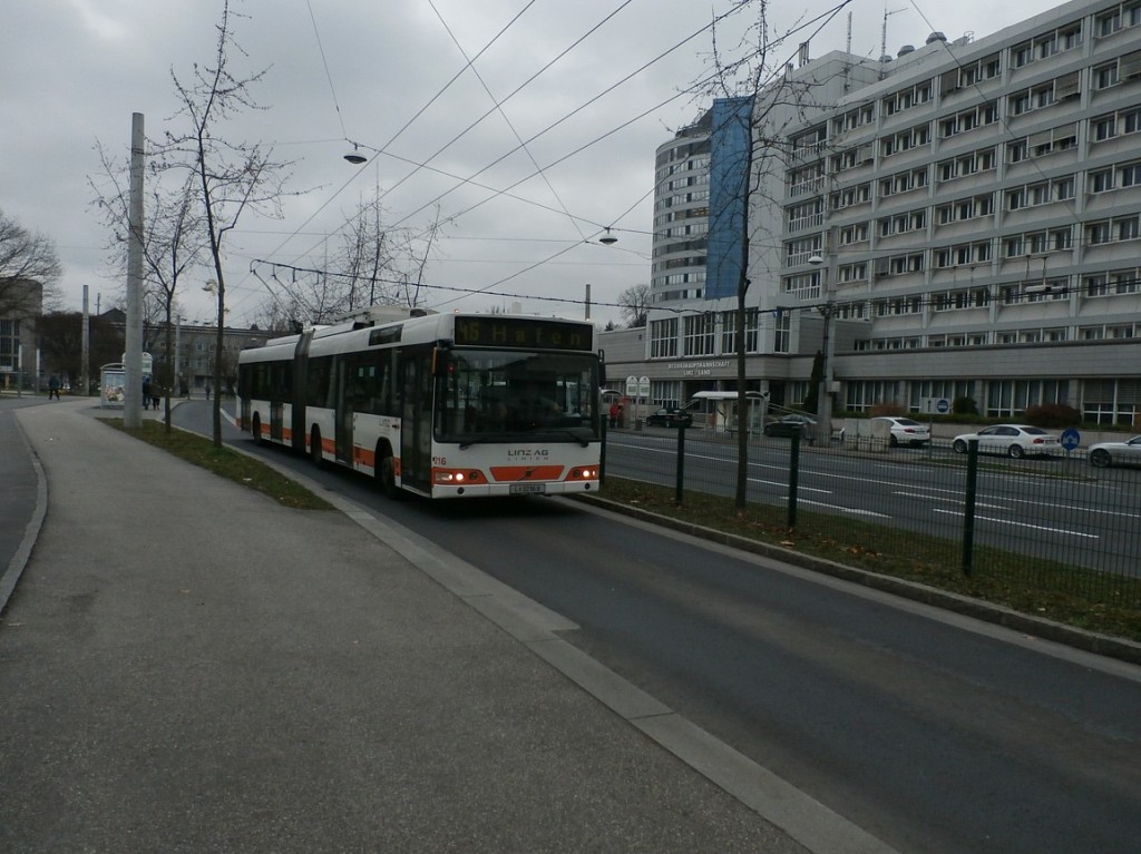 linka 46 u vlakového nádraží