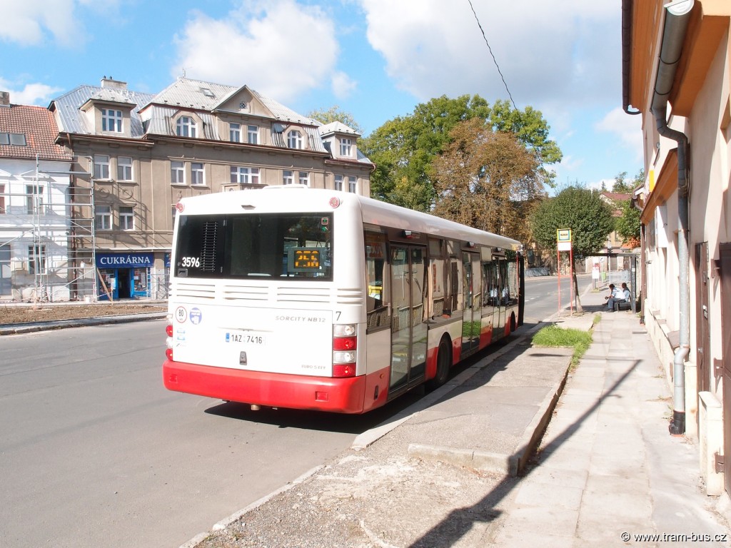 linka 256 SOR NB 12 Řeporyjské náměstí 2014