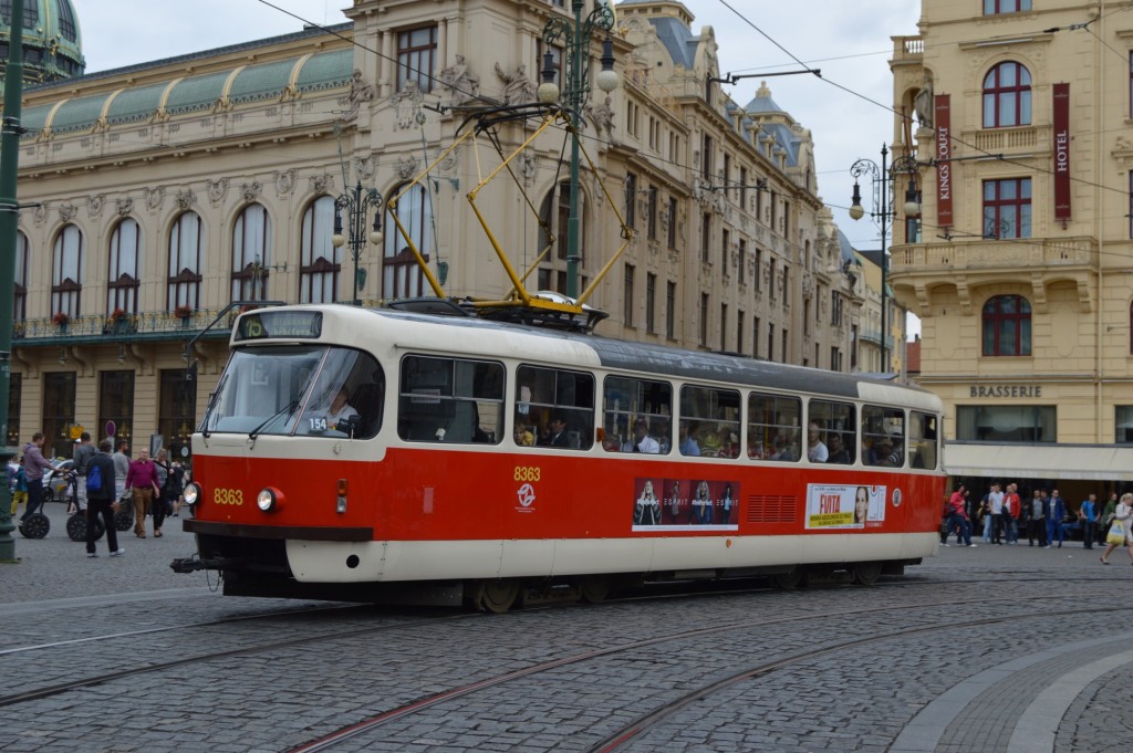 8363 Linka 15 Náměstí Republiky DPP tatra T3RP 8363