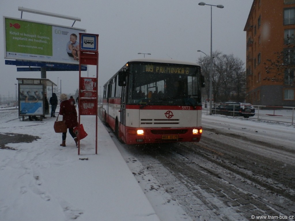 linka 109 Karosa C 934 Spojovací 2015