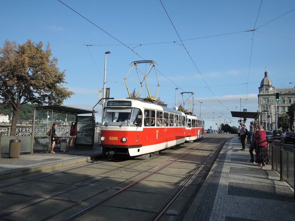 6693 - linka 7 Palackého náměstí DPP Tatra T3R.P 8395