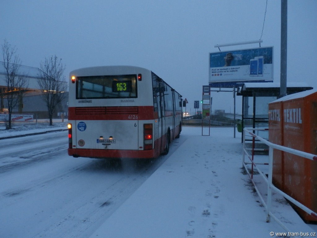 linka 163 Karosa B 951 Dolní Počernice 2015