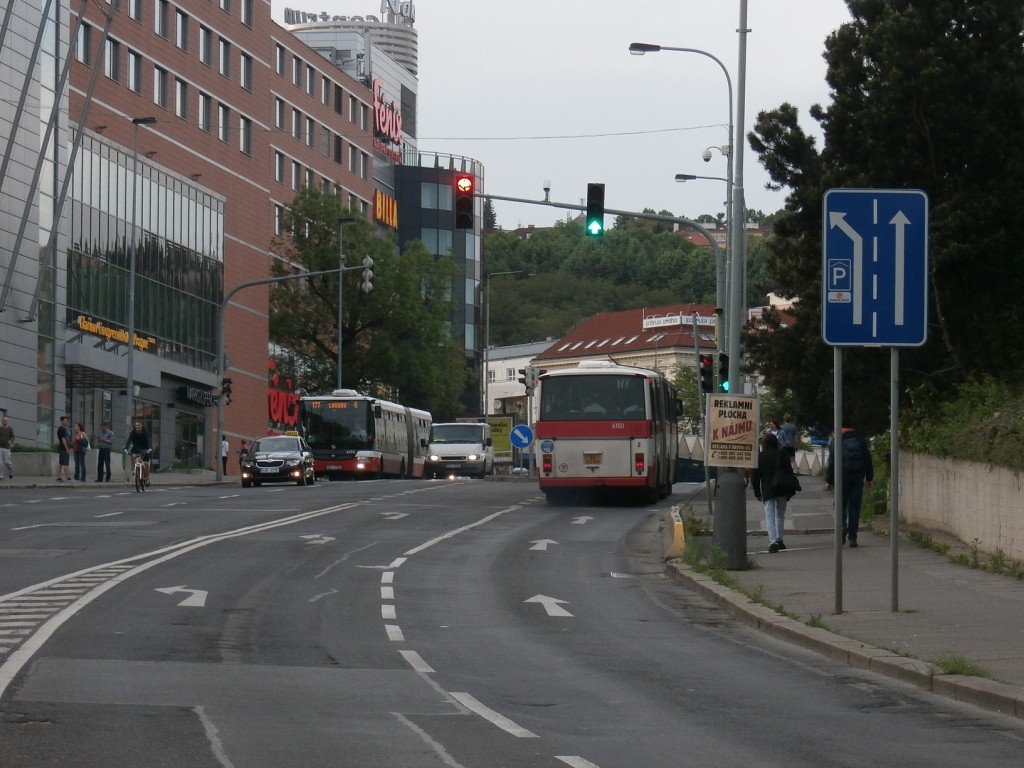 3838 - linka 177 Vysočanská DPP Karosa B 741 6150 a SOR NB 18 6694