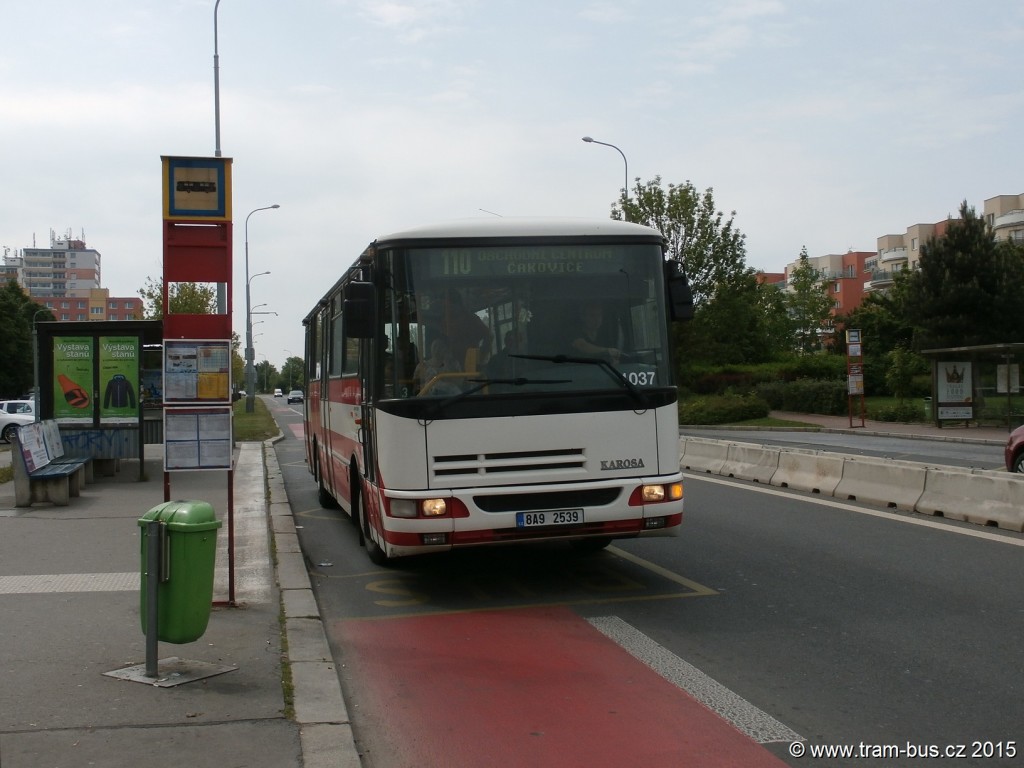 3895 - linka 10 Tupolevova Jaroslav Štěpánek Karosa B 741 1037