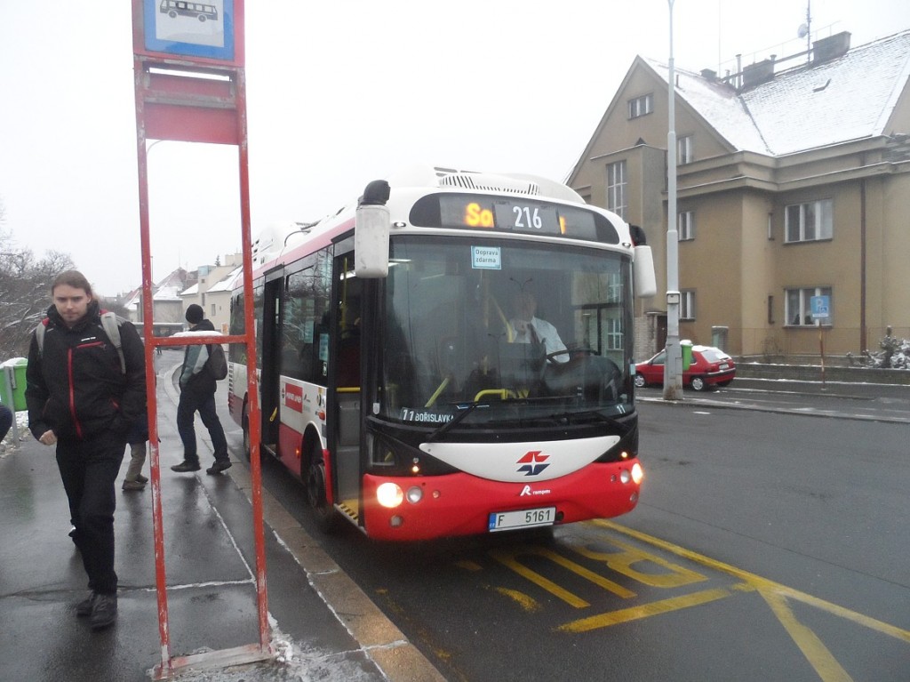 elektrobus na Bořislavce