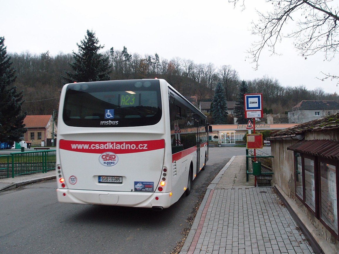 2 - autobus linky 220023 v Zákolanech