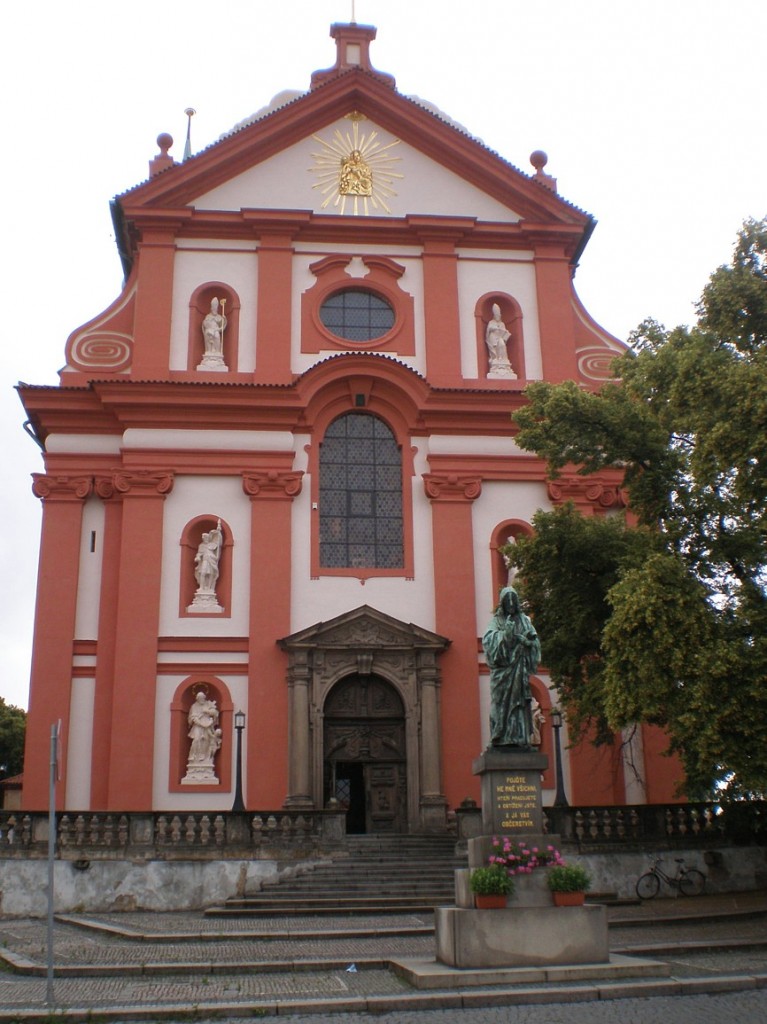Stará Boleslav - poutní kostel Nanebevzetí Panny Marie