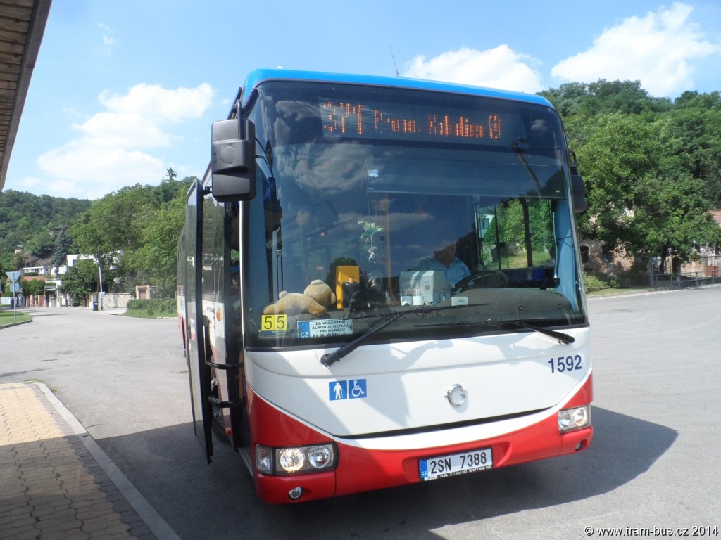 2332 - linka 371 DPP Iveco Crossway LE 12M 1592 (8162)