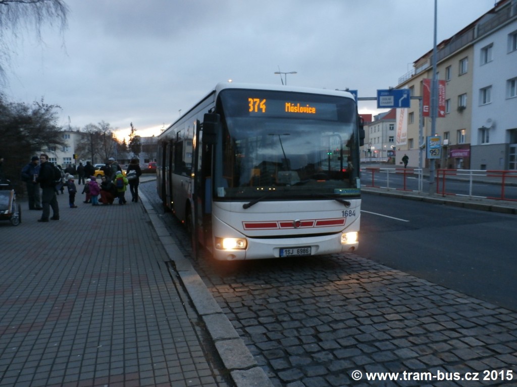 3197 - linka 374 Kobylisy ČSAD SČ Iveco Crossway LE 12M 1684 (8148)