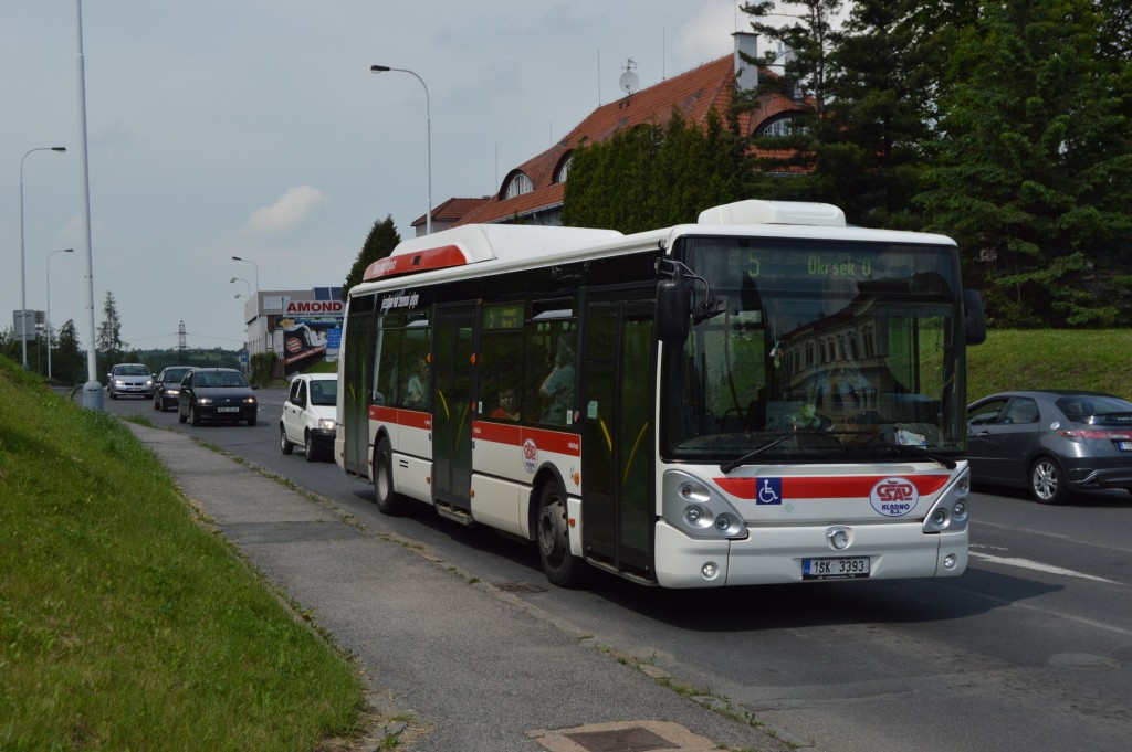 linka-5-Kladno,Aut. nádraží-ČSAD MHD Kladno-Irisbus Citelis 12M CNG 1SK 3393
