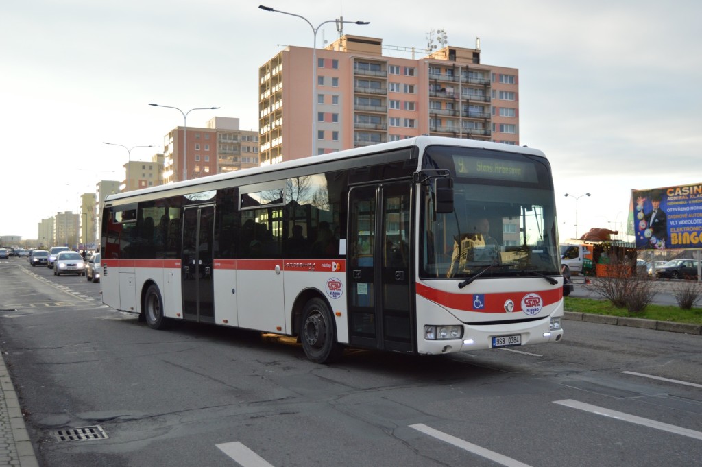 linka 9 Kladno,,Nám. Svobody ČSAD MHD Kladno Irisbus Crossway LE 12M 9S8 0384