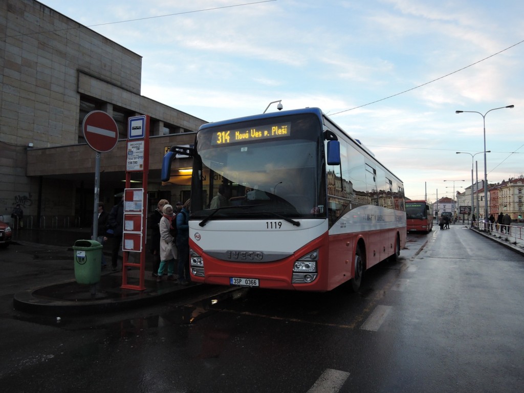 5401 - linka 314 Smíchovské nádraží Martin Uher Iveco Crossway LE LINE 12M 1119