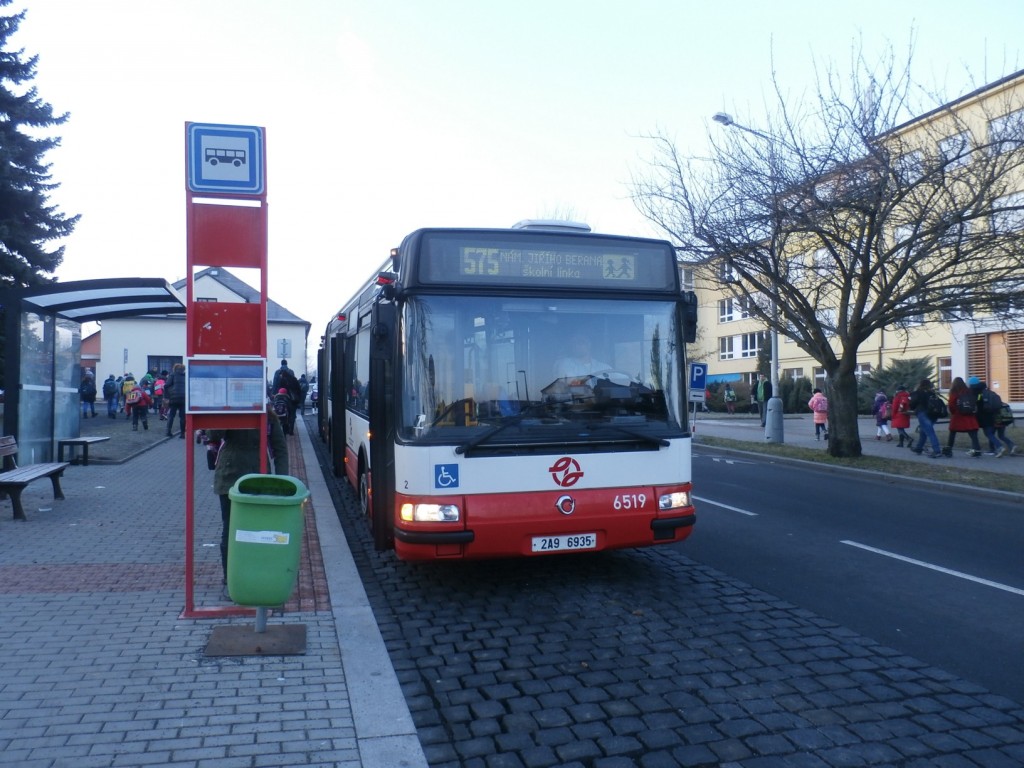 3431 - linka 575 Náměstí Jiřího Berana DPP Irisbus Citybus 18M 6519